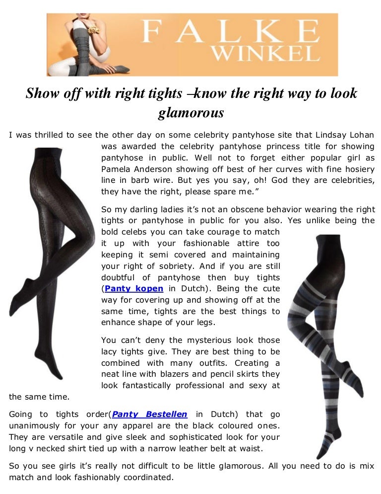Celebrity Pantyhose